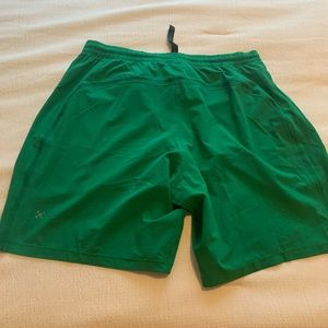 Green XL Lululemon Shorts